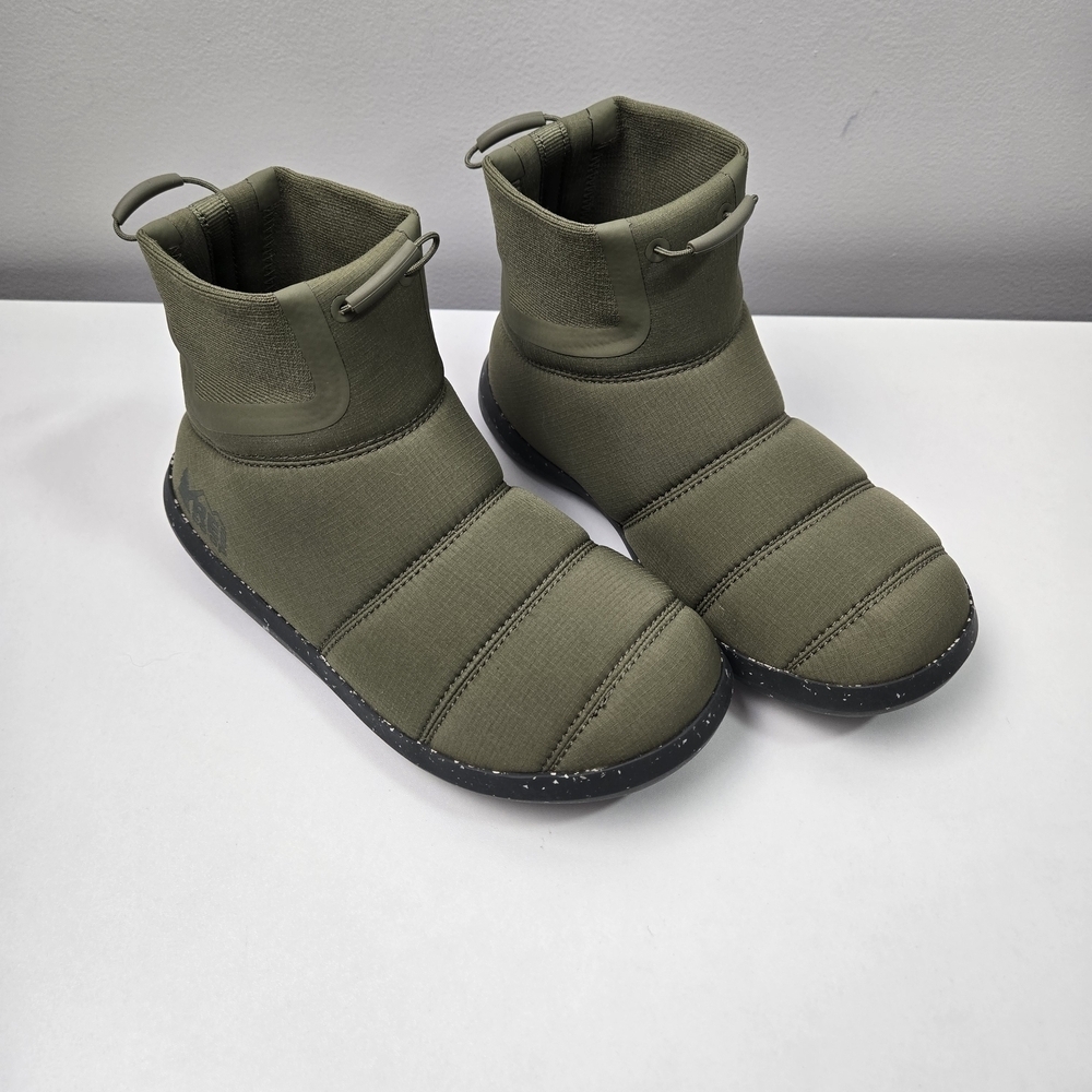 REI Olive Ankle Boots